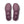 Pair of purple/fig running shoes on a white background.