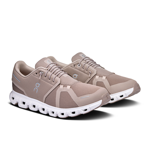 These on Cloud 6 shoes are in a colorway that the brand calls Fog.