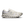 A pair of white On Cloudsurfer 2 running shoes with blue accents and distinctive sole design.