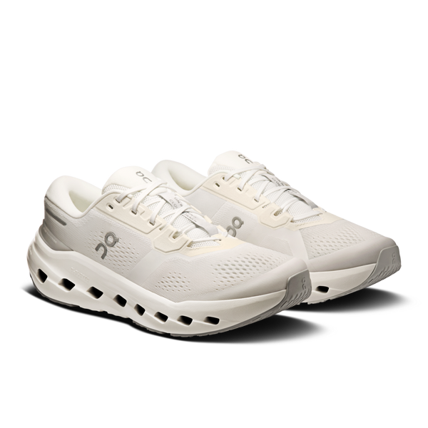 White running shoes on a transparent background