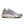 Gray womens lifestyle/running shoe on a white background.