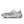 White and gray sneaker on a white background