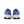 Pair of blue running shoes with 'INFINION' branding on a white background
