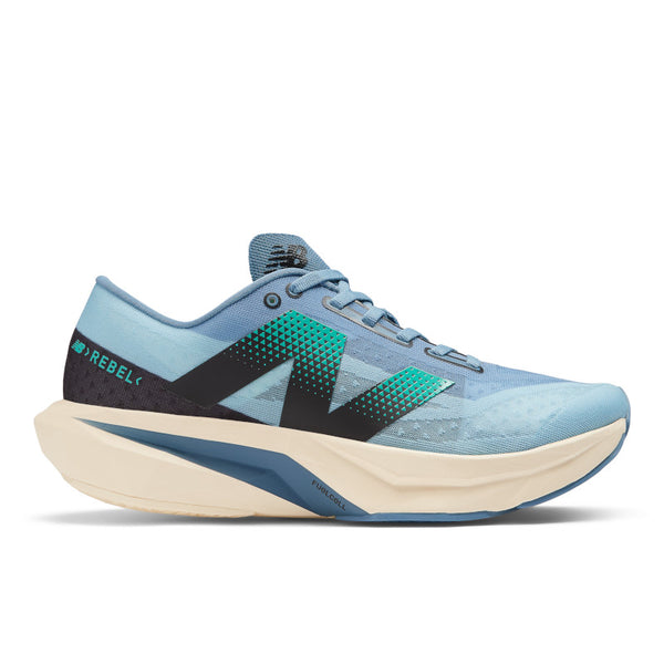 The Rebel V4 has a moslty all blue upper even thought its a few shades of blue.