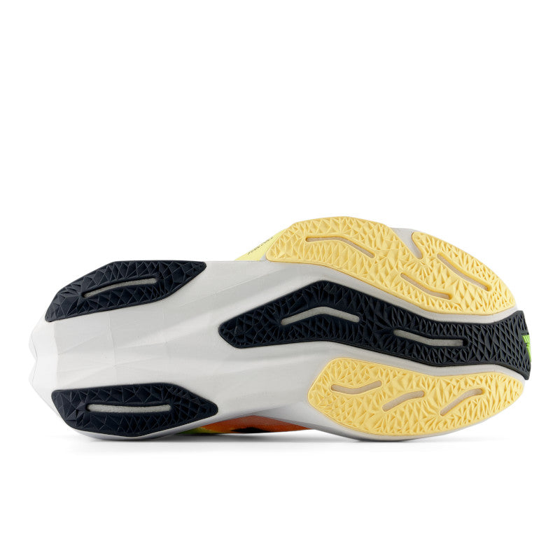 The outsole of the Rebel V4 if flat for speed and is designed to get the running going forward fast