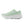 Light green running shoe with New Balance logo on a white background.