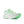 The large N on the lateral side of this running shoe stands for New Balance.
