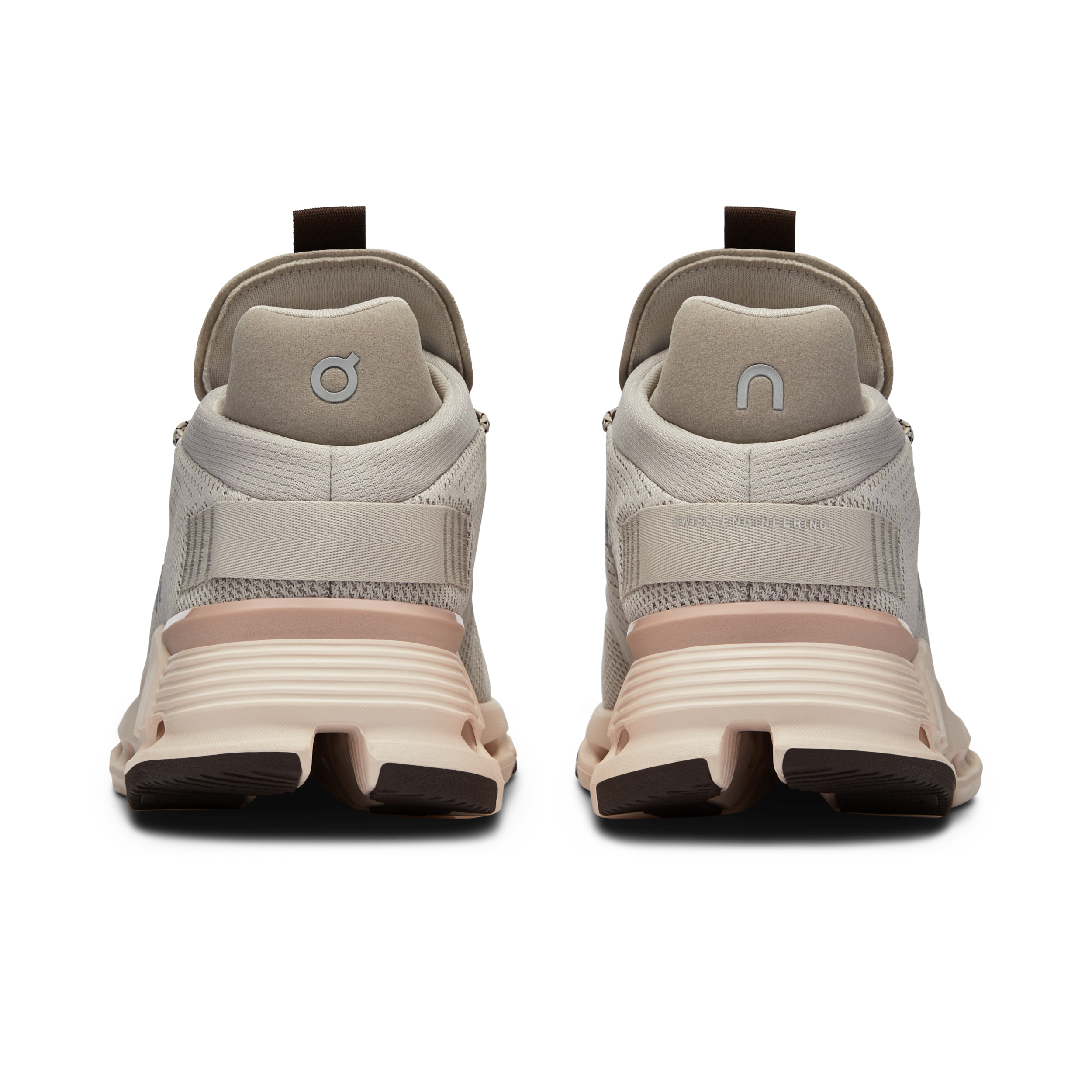 Back view of the Women's Cloudnova in Pearl/Shell