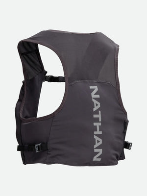 Black Nathan hydration vest on a white background
