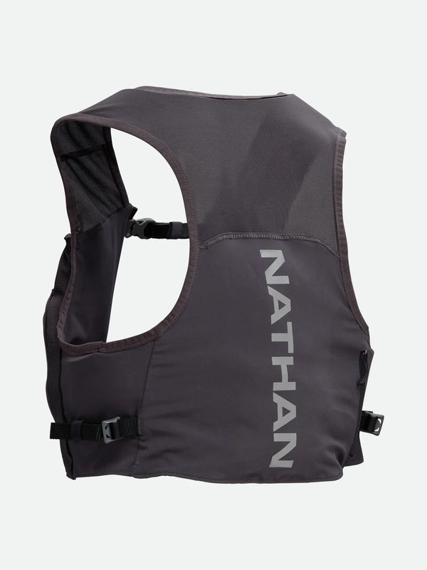 Black Nathan hydration vest on a white background