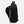 Black waist bag with water bottle holder on a light gray background