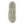 Green running shoe with white sole on a white background