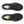 Black running shoes with a visible brand logo on a white background