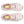 Pair of pink running shoes with a white sole on a white background