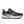 Women's black and white running shoe with Saucony logo on a white background.