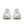 The heel are of these Guide 18 running shoes have a pop color n the heel and the outsole.