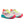 Pair of men's marathon racing running shoes on a white background.