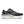 Black and white running shoe on a white background