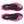 Pink and black athletic shoes with 'Saucony' branding on a white background