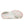 Close-up of a running shoe sole with pink and green design on a white background