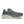 A pair of Saucony Men's Hurricane 24 running shoes in gray color with lace-up closure.