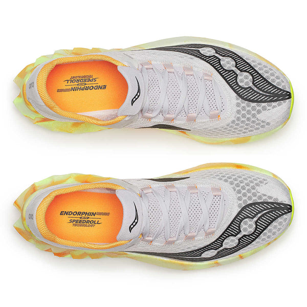 The Endorphin Pro 4 has a shape and design comon with really fast shoes.