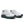 These men's saucony shoes have a dark blue midsole and mostly white upper.