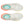 White running shoes with orange soles and visible brand logo on a white background