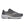 Black sneaker with brand logo on a white background