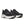Pair of black and white Saucony Onmi ST running shoes on a white background