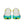White carbon plated running shoes with green and yellow accents on a white background.