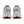 The heel view of the frost colored upper of a Women's on running shoe.