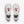 White running shoe with red and black accents on a white background