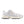White athletic shoe with a visible brand logo on a white background