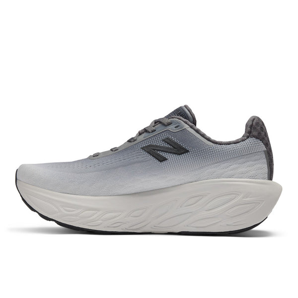 The medial side of this 1080 V14 running shoe has a very small N logo representing New Balance.