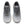 The collar of this NB running shoe is the same grey color as the laces.