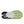 Close-up of a New Balance shoe sole with green and black pattern on a white background.