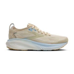 Colconut colored brooks running shoe that is great for people that need extra stability.