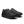 Pair of black athletic shoes on a transparent background