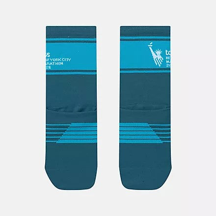 NYC Marathon Quarter Sock