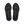 Top down look at a On CloudRift with black laces and an all black upper.