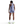 Person wearing a light blue athletic outfit on a white background