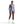 Person wearing a light blue athletic outfit on a white background