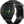 Garmin smartwatch with black band on a white background
