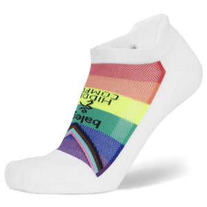 rainbow color no show sock