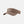 Brown visor cap with logo on a white background