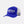 Blue cap with 'NYC Marathon 2025' text on a white background