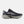 Gray and sneaker with white sole on a white background