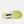 The bottom sole of a running shoe in a bright neon yellow-green and off-white colorway, featuring a black midsole insert with the text 'ENERGY ARC'.