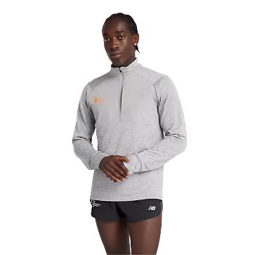 Men's NYC Marathon Athletics Heat Grid Half Zip